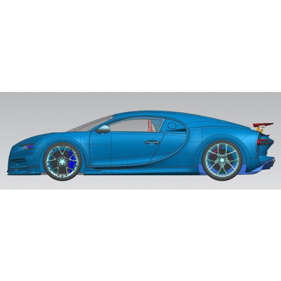 1/24 Bugatti Chiron (resin kit) 1/24 Bugatti Chiron (resin kit)