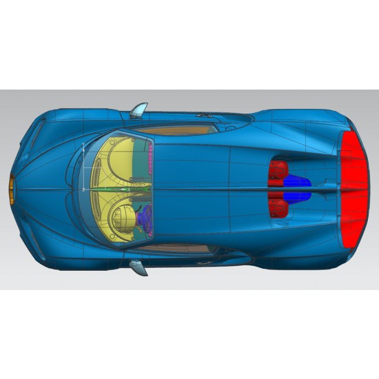 1/24 Bugatti Chiron (resin kit) 1/24 Bugatti Chiron (resin kit)