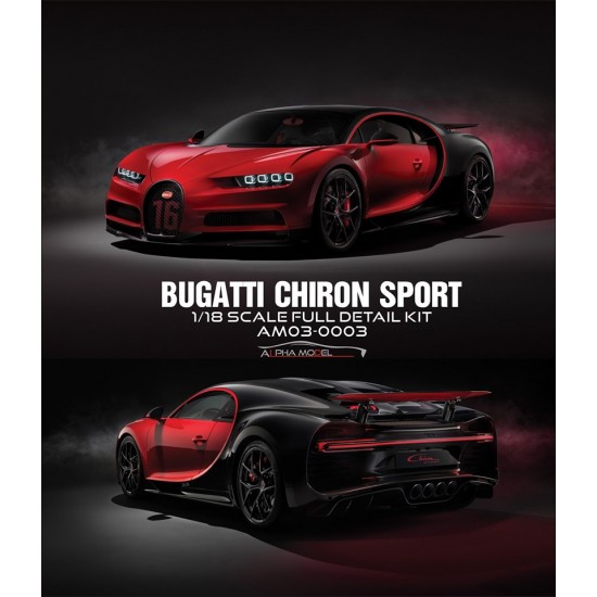 1/18 Bugatti Chiron Sports Car 1/18 Bugatti Chiron Sports Car