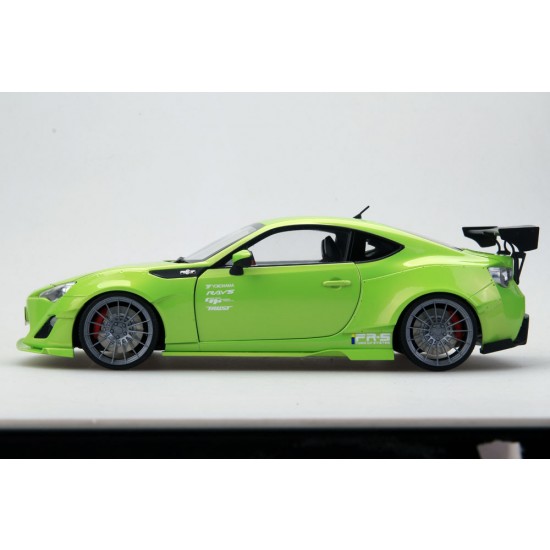 1/18 Toyota FT86 Wide Body (A) Conversion Set for Die-Cast Models (PE+Resin+Decals)