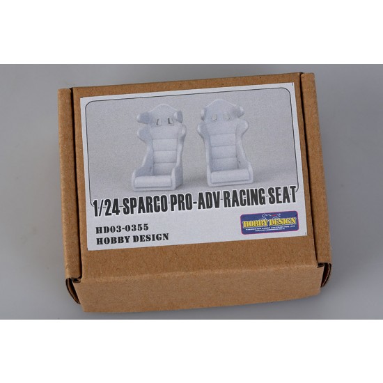 1/24 Sparco PRO-ADV Racing Seats (2pcs) (Resin+PE+Decals) 1/24 Sparco PRO-ADV Racing Seats (2pcs) (Resin+PE+Decals)