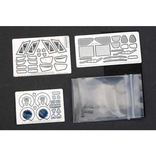 1/24 Voltex Honda S2000 Wide Body Transkit for Tamiya kit (Resin+PE) 1/24 Voltex Honda S2000 Wide Body Transkit for Tamiya kit (Resin+PE)