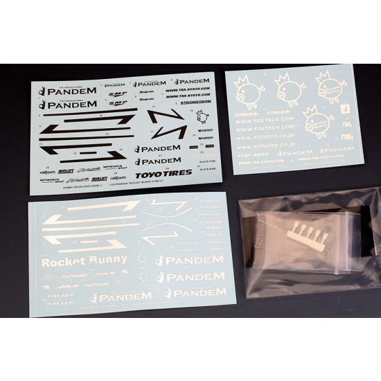 1/24 RB Pandem Toyota FT86 V3 Wide Body Transkit for Tamiya kits #24323/24324/24336 1/24 RB Pandem Toyota FT86 V3 Wide Body Transkit for Tamiya kits #24323/24324/24336
