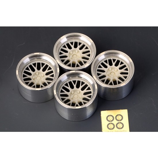 1/24 18 RB Custom Wheels for Jdm Series (Resin + Metal + PE) 1/24 18 RB Custom Wheels for Jdm Series (Resin + Metal + PE)