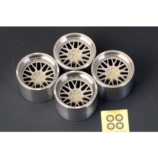 1/24 18 RB Custom Wheels for Jdm Series (Resin + Metal + PE) 1/24 18 RB Custom Wheels for Jdm Series (Resin + Metal + PE)