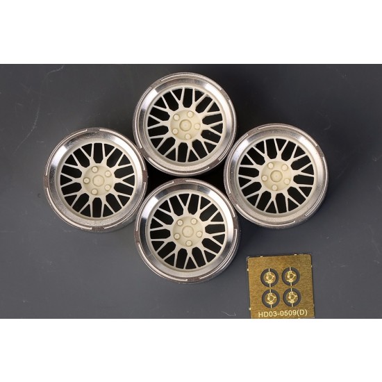 1/24 18 RB Custom Wheels for Jdm Series (Resin + Metal + PE) 1/24 18 RB Custom Wheels for Jdm Series (Resin + Metal + PE)