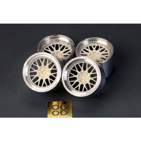 1/24 18 RB Custom Wheels for Jdm Series (Resin + Metal + PE) 1/24 18 RB Custom Wheels for Jdm Series (Resin + Metal + PE)