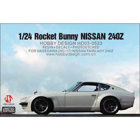 1/24 RB Nissan 240Z Wide Body Transkit for Hasegawa kit #21217 (HC-17) 1/24 RB Nissan 240Z Wide Body Transkit for Hasegawa kit #21217 (HC-17)