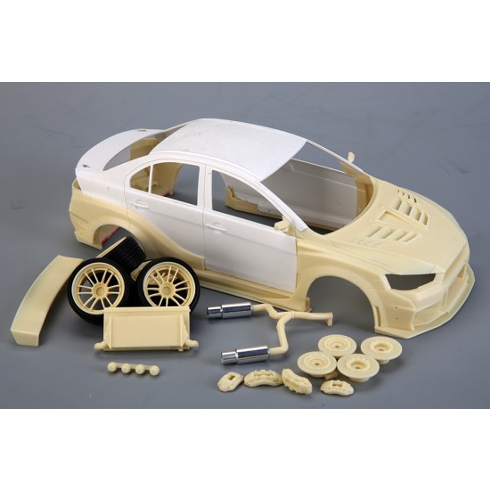 1/24 Varis Mitsubishi Lancer Evolution X Widebody kit for Aoshima EVOX kits 1/24 Varis Mitsubishi Lancer Evolution X Widebody kit for Aoshima EVOX kits