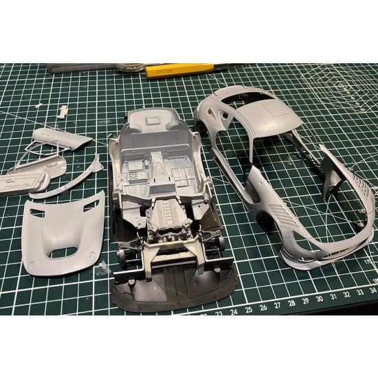 1/24 Mercedes AMG GT3 Door & Engine Detail Kit