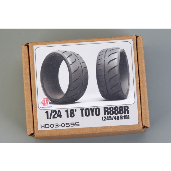 1/24 18 Toyo R888R (245/40 R18) Tyres