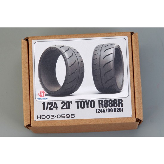 1/24 20 Toyo R888R (245/30 R20) Tyres