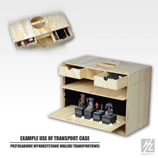 Professional Transport Case (Dimensions: 45 x 35 x 25 cm)
