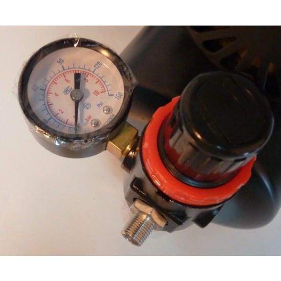 Airbrush Compressor with Pressure Gauge