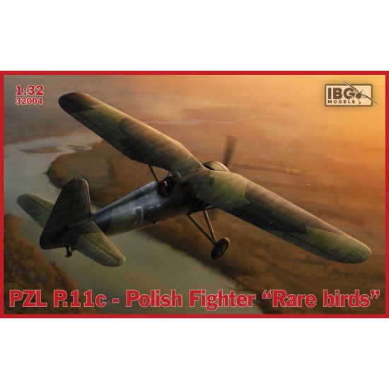 1/32 PZL P.11c Polish Fighter - Rare Birds