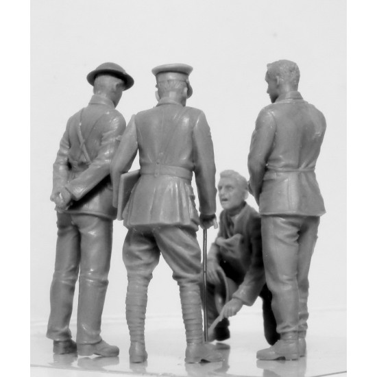 1/35 WWI British Tank Crew (4 figures) 1/35 WWI British Tank Crew (4 figures)
