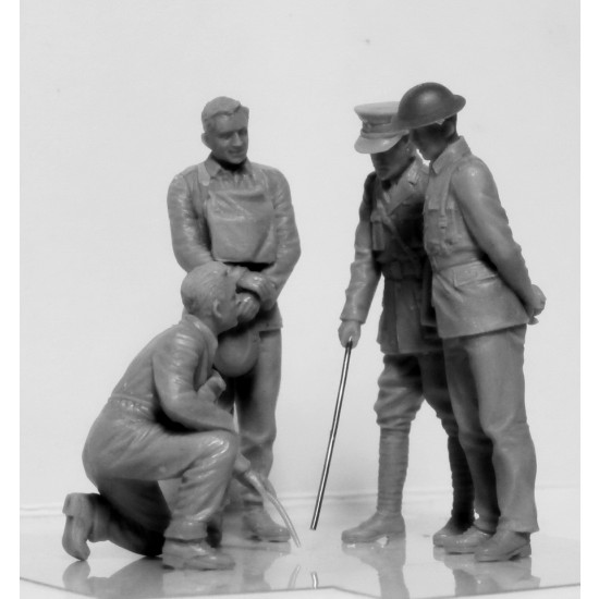 1/35 WWI British Tank Crew (4 figures) 1/35 WWI British Tank Crew (4 figures)