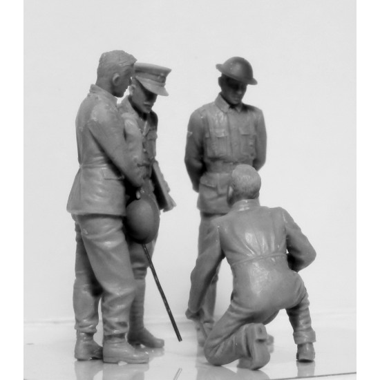 1/35 WWI British Tank Crew (4 figures) 1/35 WWI British Tank Crew (4 figures)