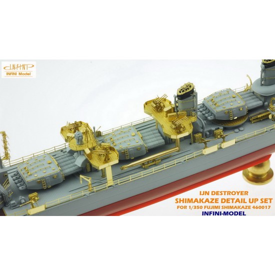 1/350 IJN Destroyer Shimakaze Detail-up Sets for Fujimi kit #460017