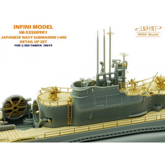 1/350 IJN Submarine I-400 Detail-up Set for Tamiya kit #78019