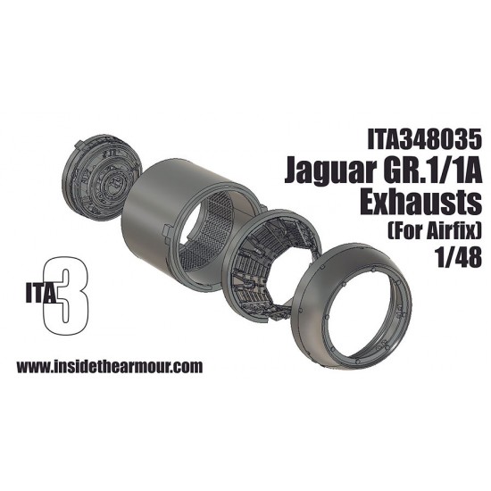 1/48 Jaguar Gr.1/1a Exhausts for Airfix kit