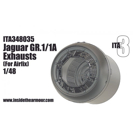 1/48 Jaguar Gr.1/1a Exhausts for Airfix kit