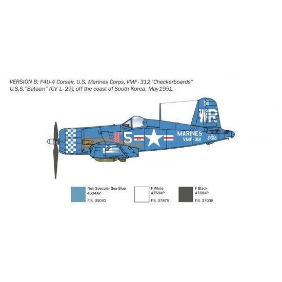 1/72 Korean War Vought F-4U4 Corsair 1/72 Korean War Vought F-4U4 Corsair