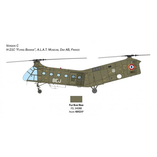 1/48 H-21C Flying Banana Gunship 1/48 H-21C Flying Banana Gunship