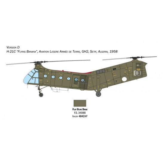 1/48 H-21C Flying Banana Gunship 1/48 H-21C Flying Banana Gunship