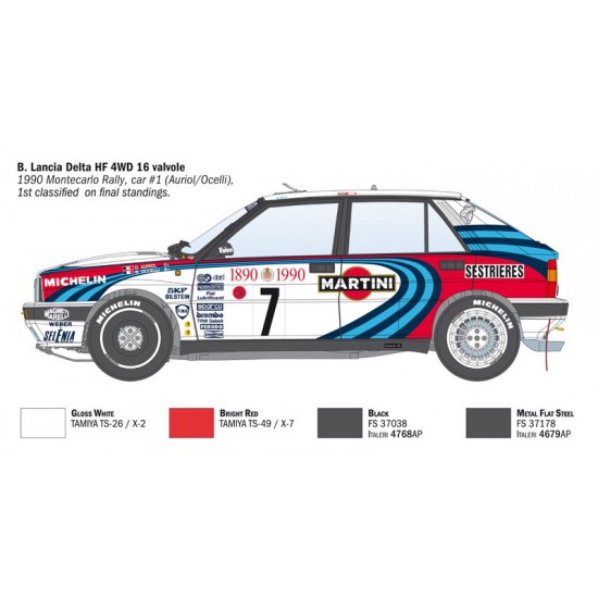1/12 Lancia Delta HF Integrale 16V 1/12 Lancia Delta HF Integrale 16V