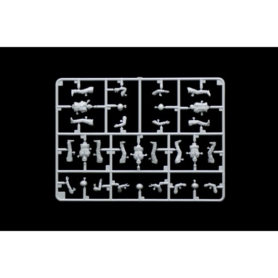 1/35 WWII US Elco 80 Torpedo Boat - PT Boat Crew (10 Figures)