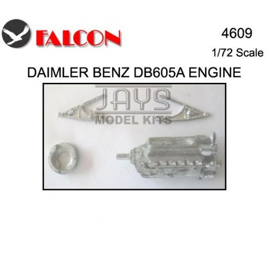 [Falcon] 1/72 Messerschmitt Bf 109G Daimler Benz DB605A Engine