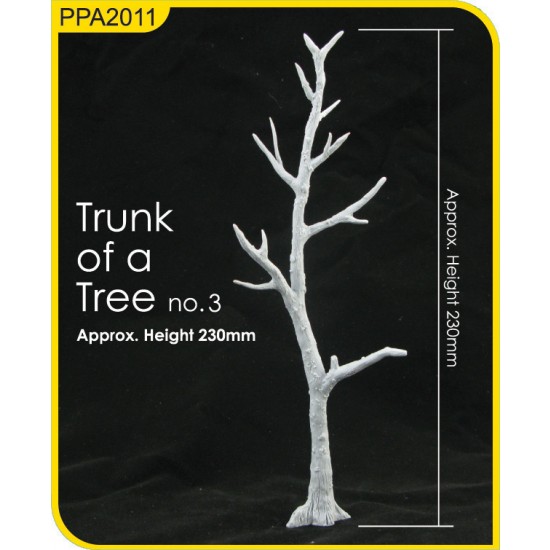 Tree Trunk set No.3 - Approx. Height 230mm (Unpainted Resin kit)