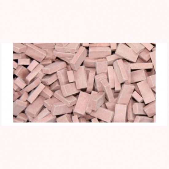 1/24 (G scale) Bricks (NF) Medium Brick-Red (200pcs)