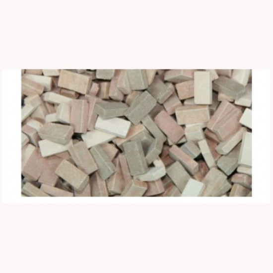1/24 (G scale) Bricks (NF) Terracotta Mix (400pcs)