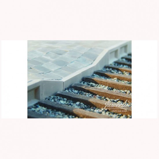 1/45 Railway Platform Edge 38cm (Add On)