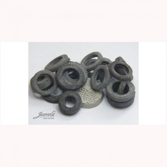 28mm Scale Old Tyres (Large, 120g)