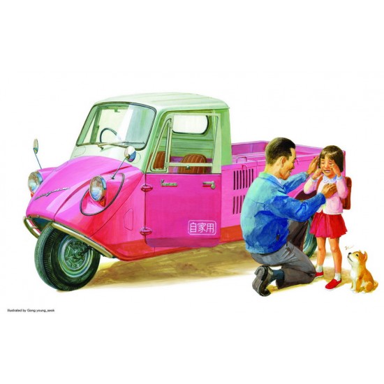 1/24 Mazda K360 Three-wheeled Light Truck 1/24 Mazda K360 Three-wheeled Light Truck