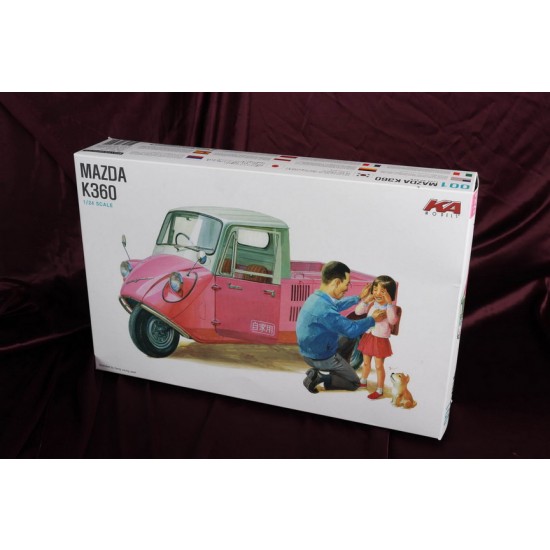1/24 Mazda K360 Three-wheeled Light Truck 1/24 Mazda K360 Three-wheeled Light Truck