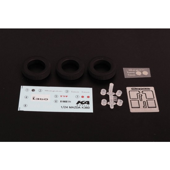 1/24 Mazda K360 Three-wheeled Light Truck 1/24 Mazda K360 Three-wheeled Light Truck