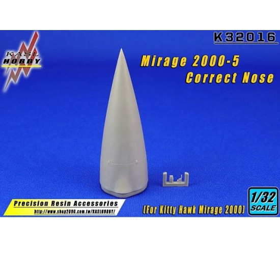 1/32 Mirage 2000-5 Correct Nose for Kitty Hawk kits