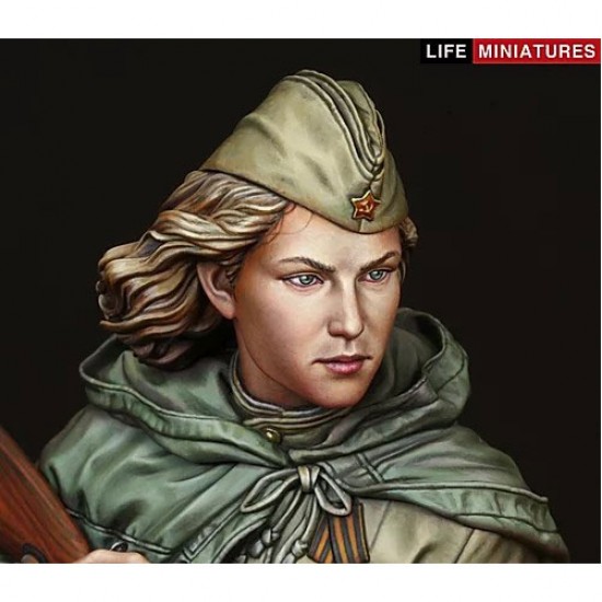 1/10 WWII Red Army Female Sniper Resin Bust [Limited Edition]