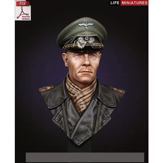 1/10 Beginners Series - Rommel The Desert Fox Resin Bust 1/10 Beginners Series - Rommel The Desert Fox Resin Bust