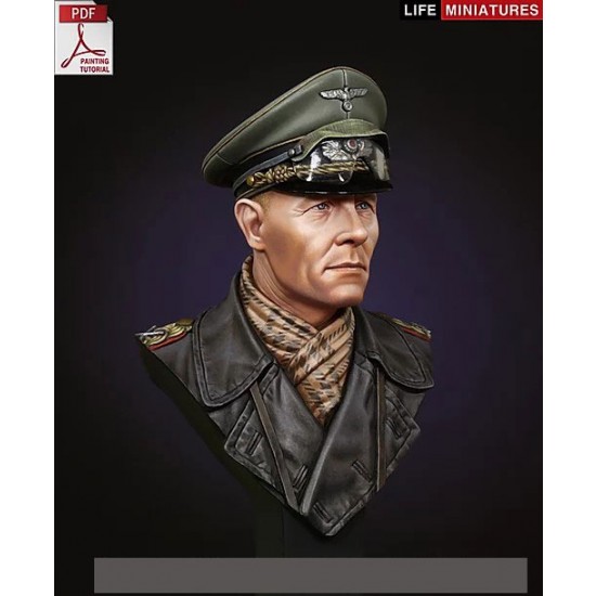 1/10 Beginners Series - Rommel The Desert Fox Resin Bust 1/10 Beginners Series - Rommel The Desert Fox Resin Bust