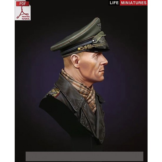 1/10 Beginners Series - Rommel The Desert Fox Resin Bust 1/10 Beginners Series - Rommel The Desert Fox Resin Bust