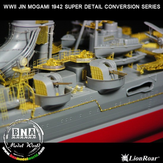 Super Detail-up kit for 1/350 WWII IJN Heavy Cruiser Mogami 1942 (for Tamiya kit Super Detail-up kit for 1/350 WWII IJN Heavy Cruiser Mogami 1942 (for Tamiya kit