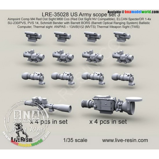 1/35 US Army Scope Set #3