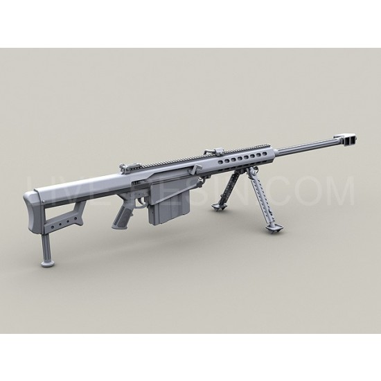 1/35 Barrett M82A1 .50 Caliber Long Range Sniper Rifle (LRSR) and M82A1 CQB
