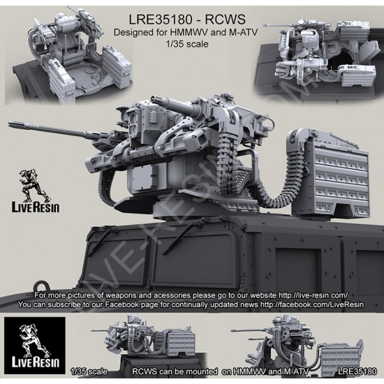 1/35 Remote Controlled Weapon Station for HMMWV and M-ATV