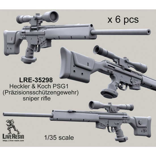 1/35 Heckler and Koch PSG1 (Prazisionsschutzengewehr) Sniper Rifle